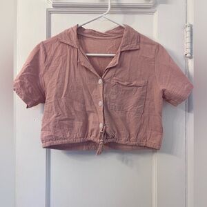 100% Cotton Crop Top